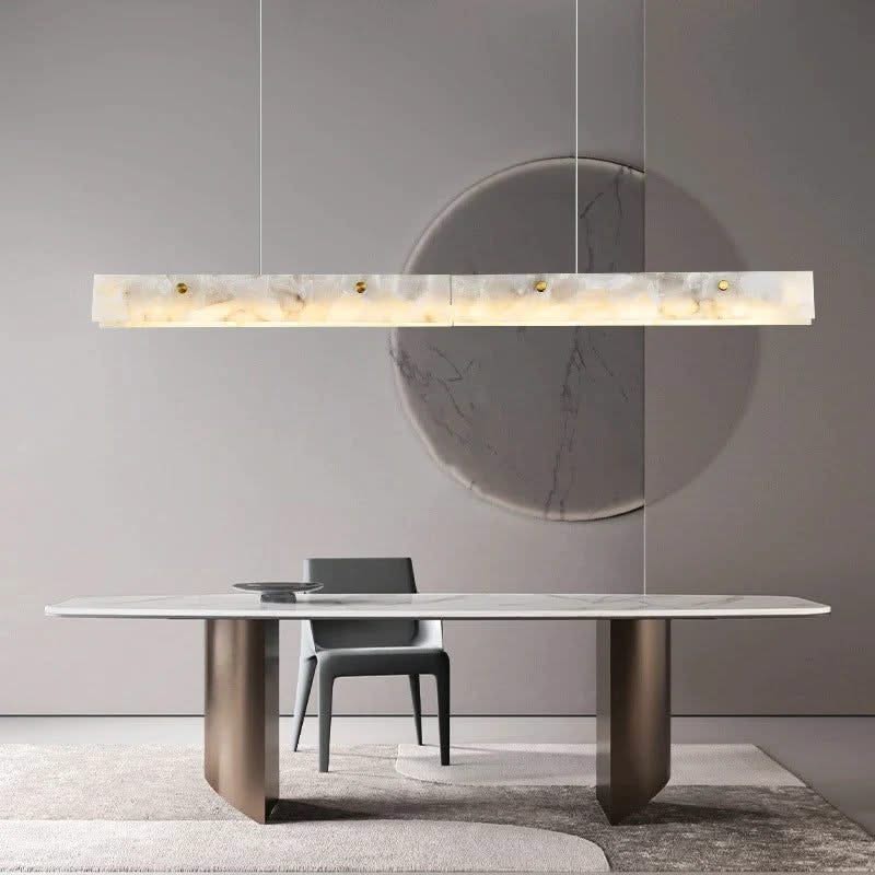 Spanish Marble LED Kitchen Island Dining Chandelier-ChandeliersDecor.com