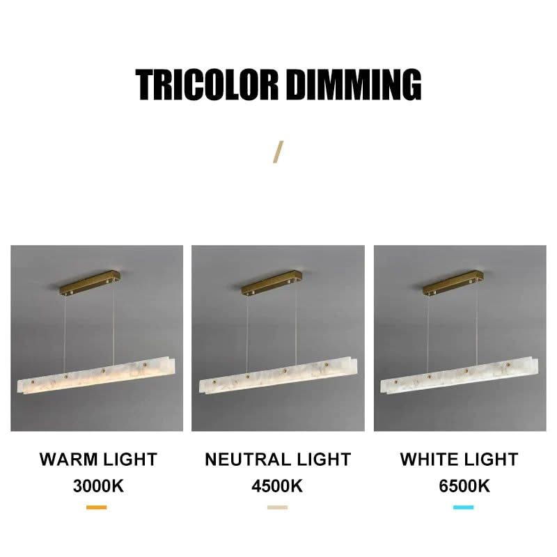 Spanish Marble LED Kitchen Island Dining Chandelier-ChandeliersDecor.com