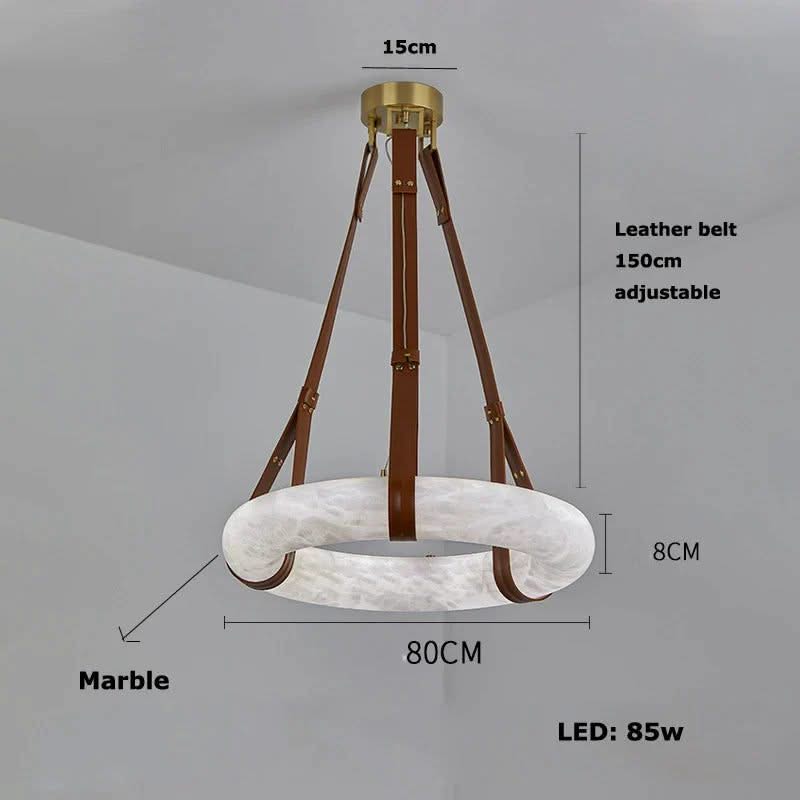 ChandeliersDecor.com-Chandeliers-Spanish Marble Ring Lustre Chandelier Lighting
