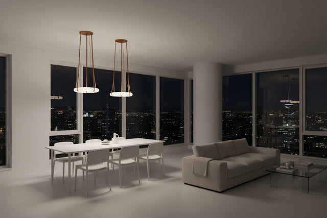 Spanish Marble Ring Lustre Chandelier Lighting-ChandeliersDecor.com