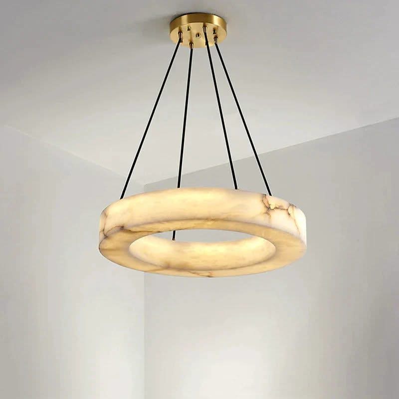 Spanish Natural Marble Chandelier-ChandeliersDecor.com