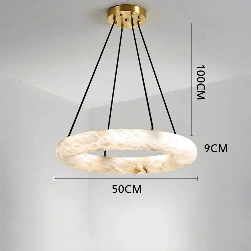 Spanish Natural Marble Chandelier-ChandeliersDecor.com