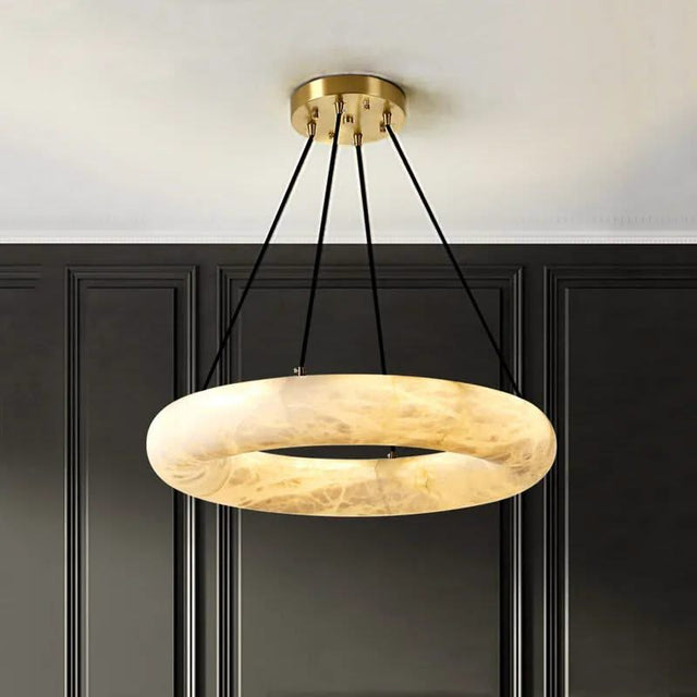 Spanish Natural Marble Chandelier-ChandeliersDecor.com