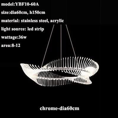 Spiral Acrylic Chandelier: Illuminate with Style-ChandeliersDecor.com