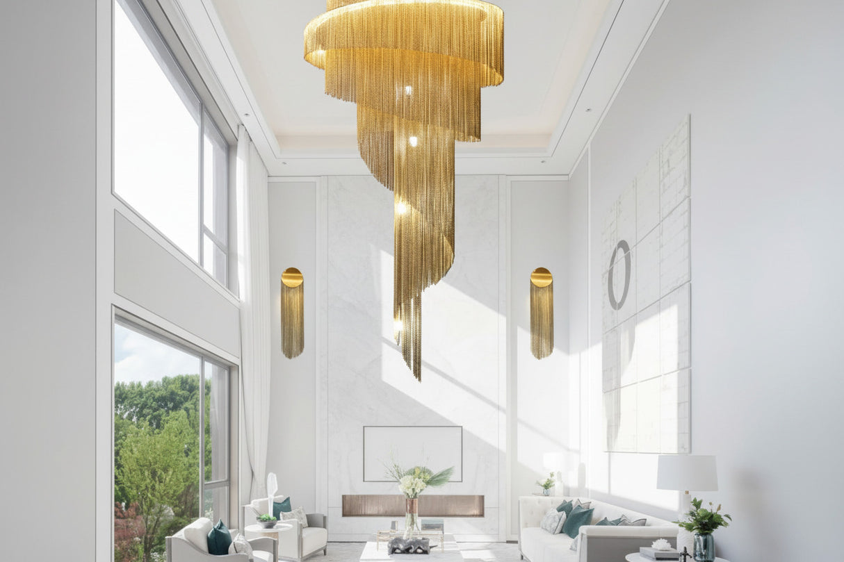 Spiral Chandelier Chain: Quality and Versatile Solution-ChandeliersDecor.com
