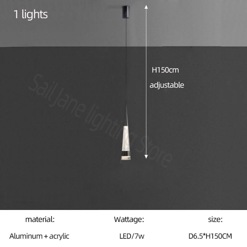 Spiral Cones: Staircase Chandelier - Elegant Lighting-ChandeliersDecor.com