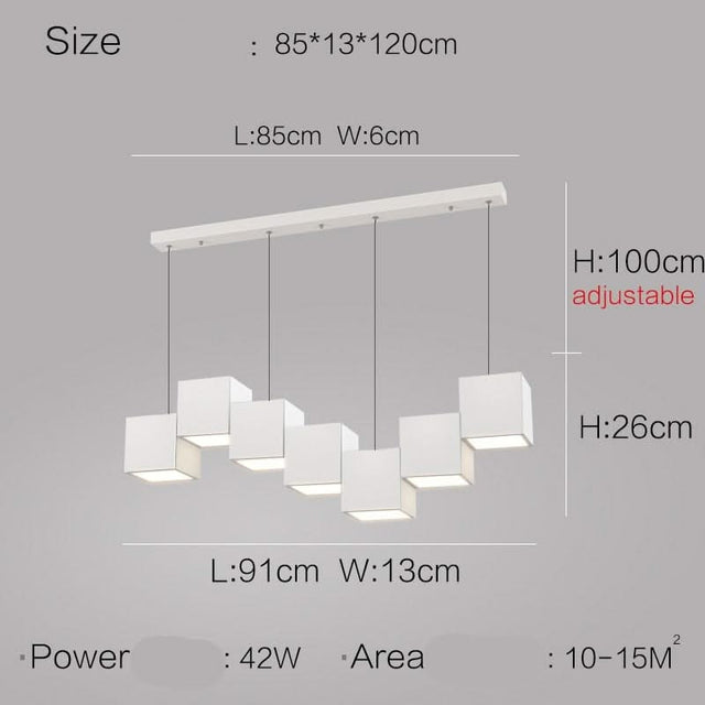 Square Blocks Pendant Light-ChandeliersDecor.com