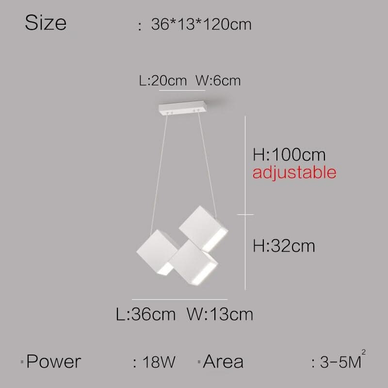 Square Blocks Pendant Light-ChandeliersDecor.com