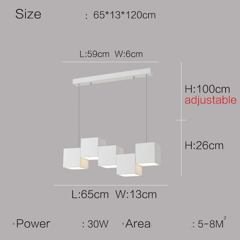 Square Blocks Pendant Light-ChandeliersDecor.com
