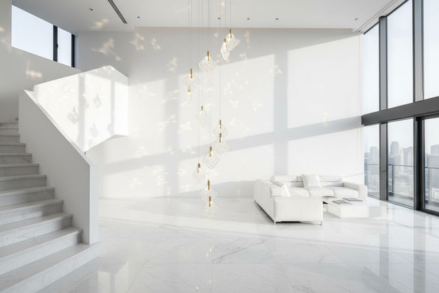 Square Crystal Pendant Chandelier - Exquisite Lightinging-ChandeliersDecor.com