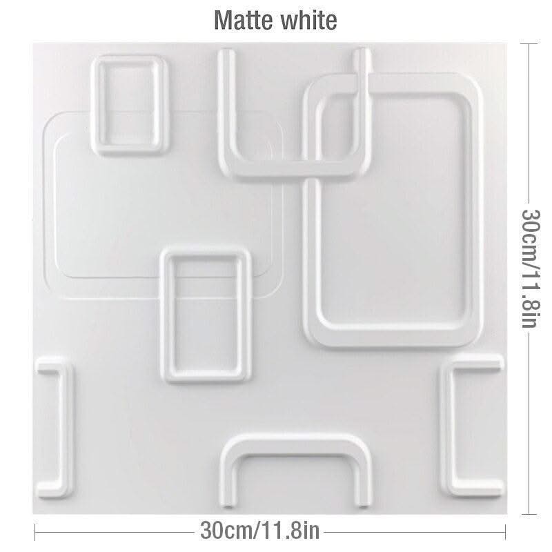 ChandeliersDecor.com-Wall Panels-Square Geometric 3D Wall Panel - Modern House Wall Renovation Solution