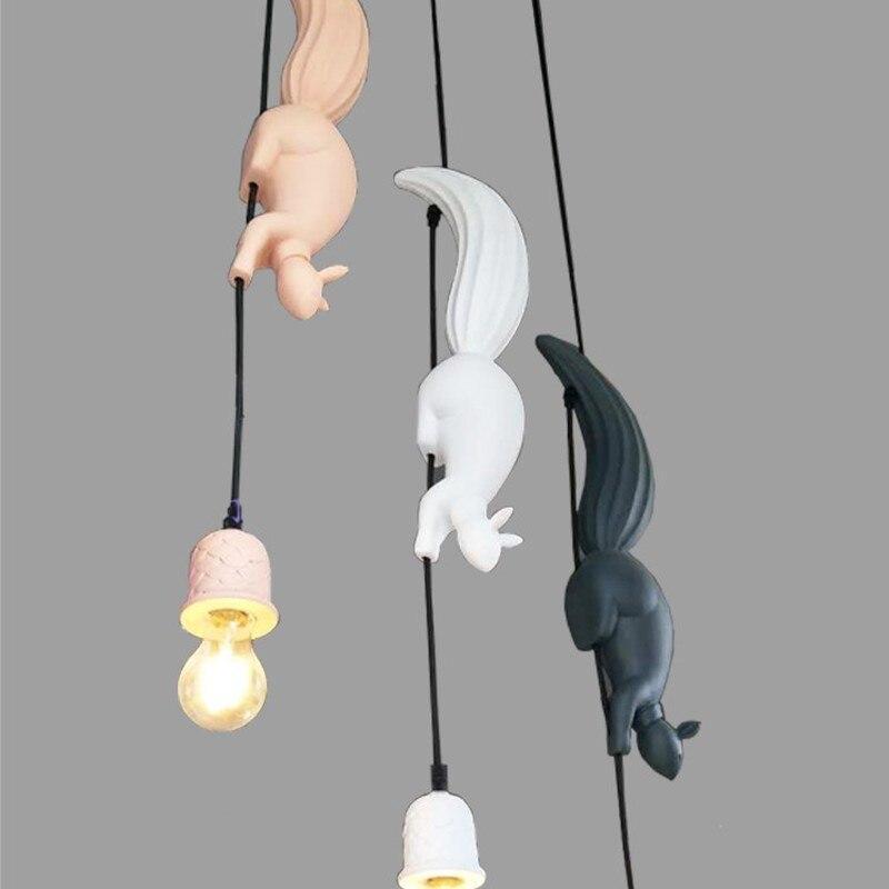 ChandeliersDecor.com-Pendant Lights-Squirrel Resin Modern Pendant Lights