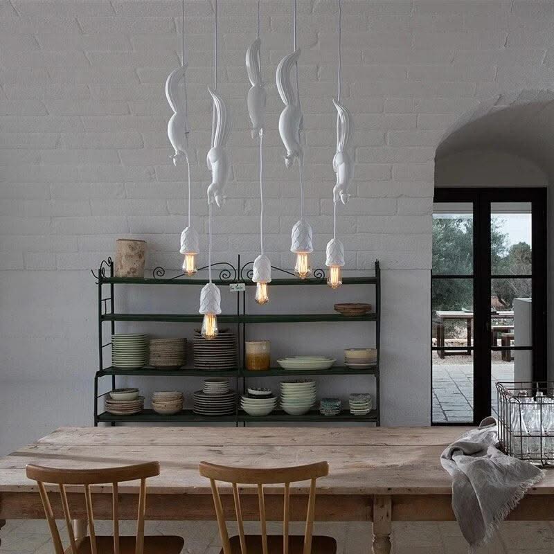 ChandeliersDecor.com-Pendant Lights-Squirrel Resin Modern Pendant Lights