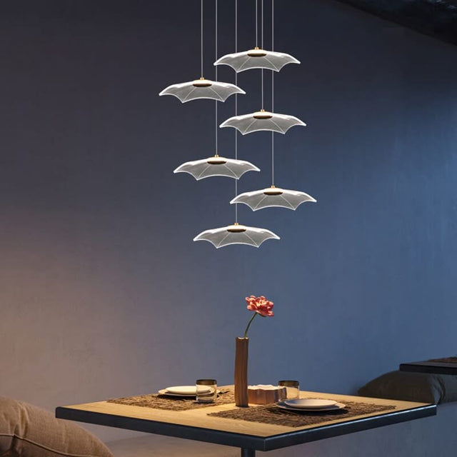 Staggered Staircase Chandelier - Grand Staircases Lighting-ChandeliersDecor.com