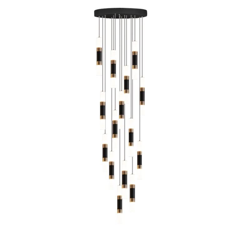 ChandeliersDecor.com-Staircase Chandelier-Staircase Chandelier - Illuminate with Acrylic Chandelier