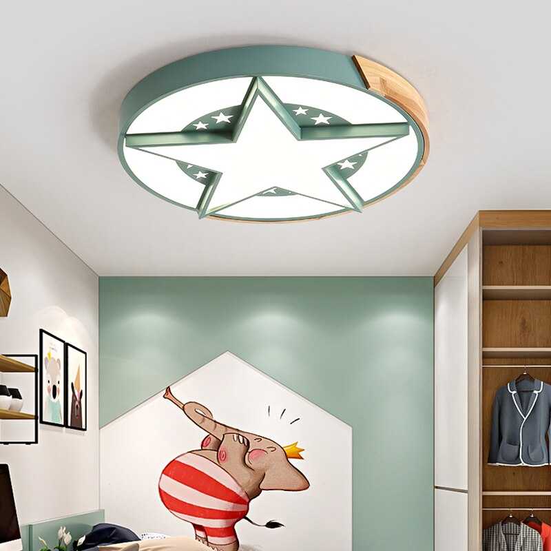 ChandeliersDecor.com-Kids Room Nursery Lighting-Star Ceiling Light | Kids Room Star Ceiling Light
