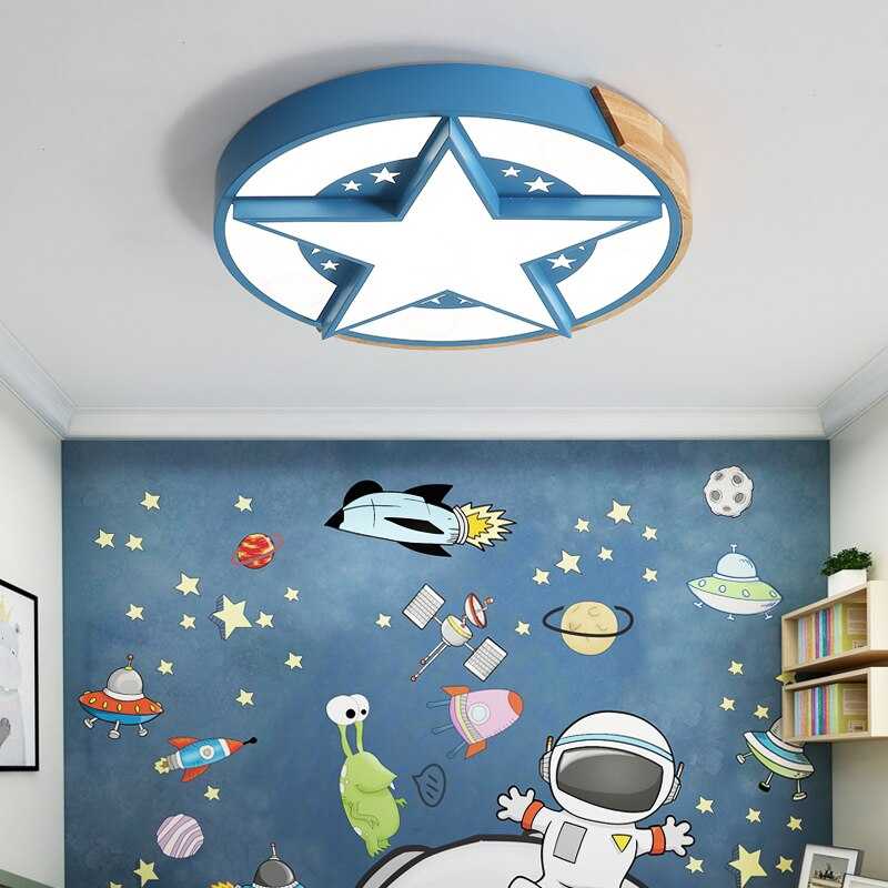 ChandeliersDecor.com-Kids Room Nursery Lighting-Star Ceiling Light | Kids Room Star Ceiling Light