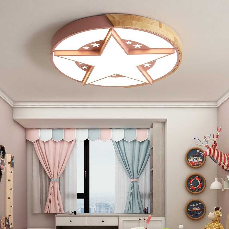 ChandeliersDecor.com-Kids Room Nursery Lighting-Star Ceiling Light | Kids Room Star Ceiling Light