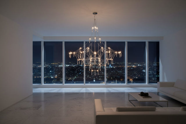Starry Crystal Minimalistic Chandelier-ChandeliersDecor.com