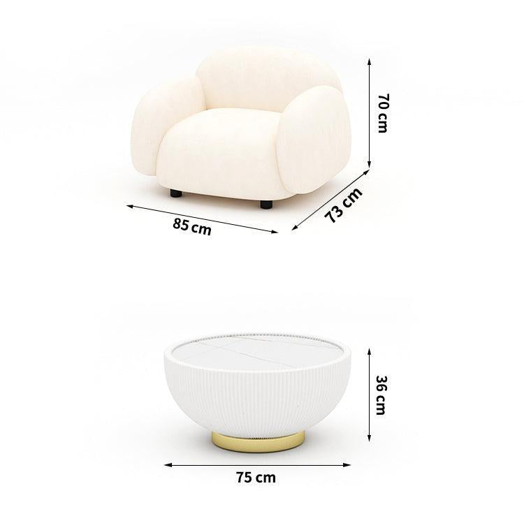 ChandeliersDecor.com-Sofa Set-Stretch Canape Sofa Set – Stylish Design