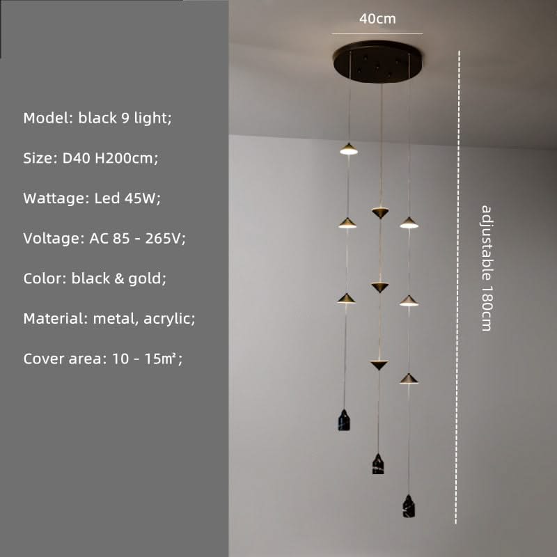 String Bedside LED Adjustable Floor Lamp-ChandeliersDecor.com