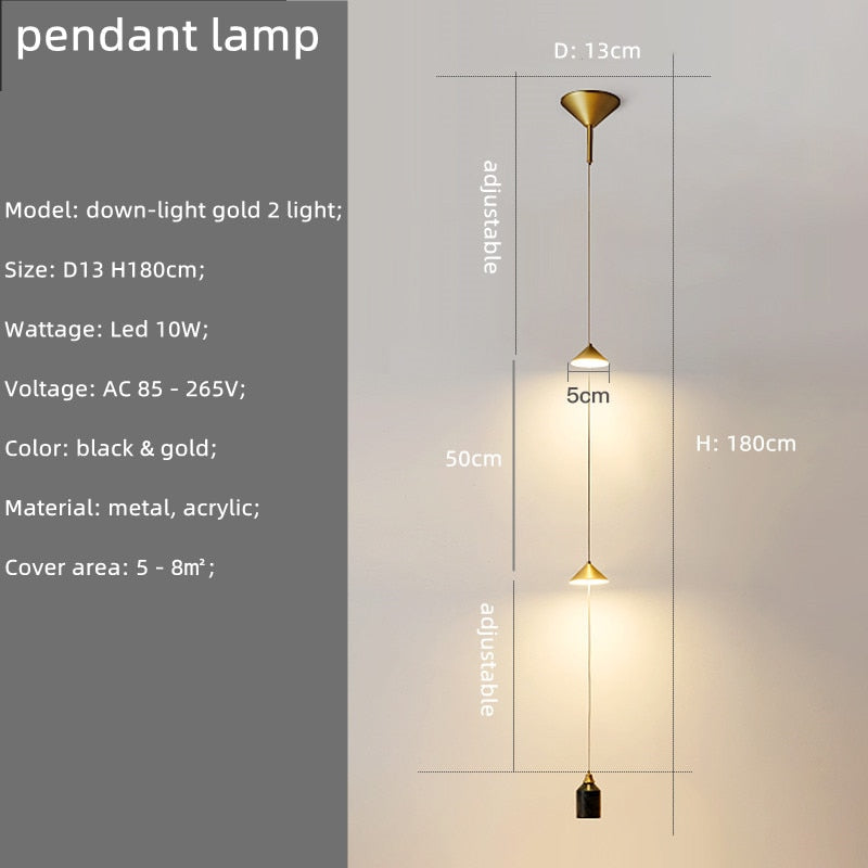 ChandeliersDecor.com-Floor Lamp-String Bedside LED Adjustable Floor Lamp