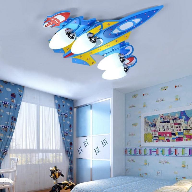 ChandeliersDecor.com-Kids Room Nursery Lighting-Stylish Plane Chandeliers Light - Illuminate Your Space