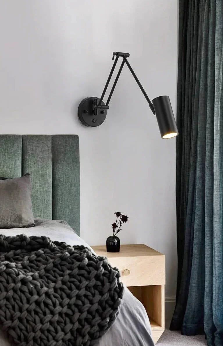 ChandeliersDecor.com-Wall Lights-Swing Long Arm Internal Touch Sensor Wall Lamp