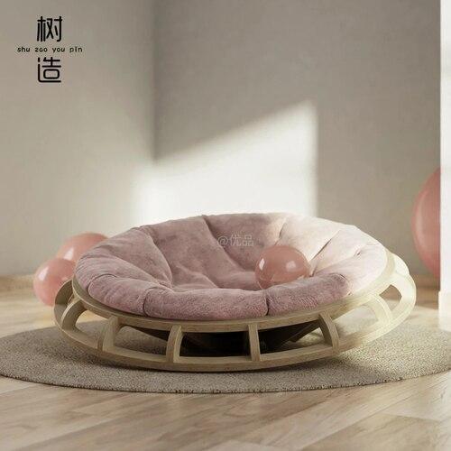 ChandeliersDecor.com-Furniture-Swirl Lounge Chair: Discover Ultimate Comfort