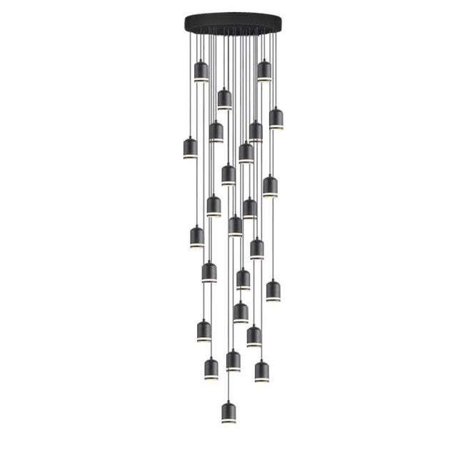 Swirl Staircase Chandelier: Elegant Lighting Solutions-ChandeliersDecor.com