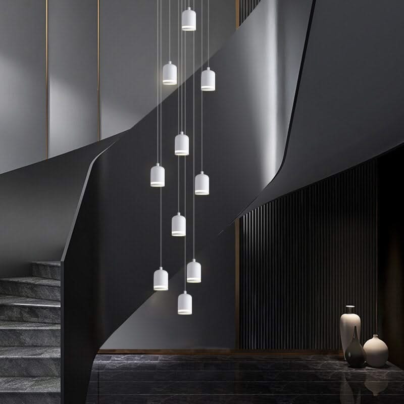 Swirl Staircase Chandelier: Elegant Lighting Solutions-ChandeliersDecor.com
