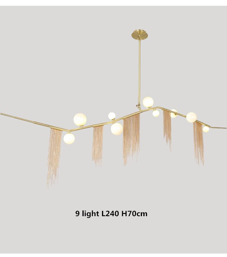 ChandeliersDecor.com-Kitchen Island-Tassel Chandelier: Lighting with a Touch of Elegance