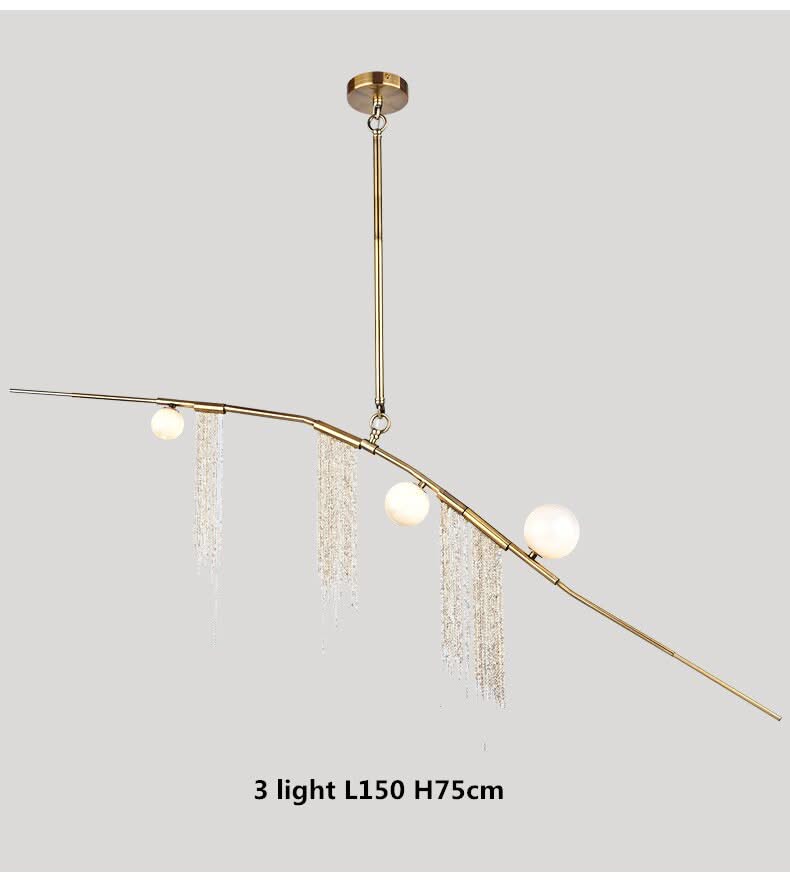 ChandeliersDecor.com-Kitchen Island-Tassel Chandelier: Lighting with a Touch of Elegance