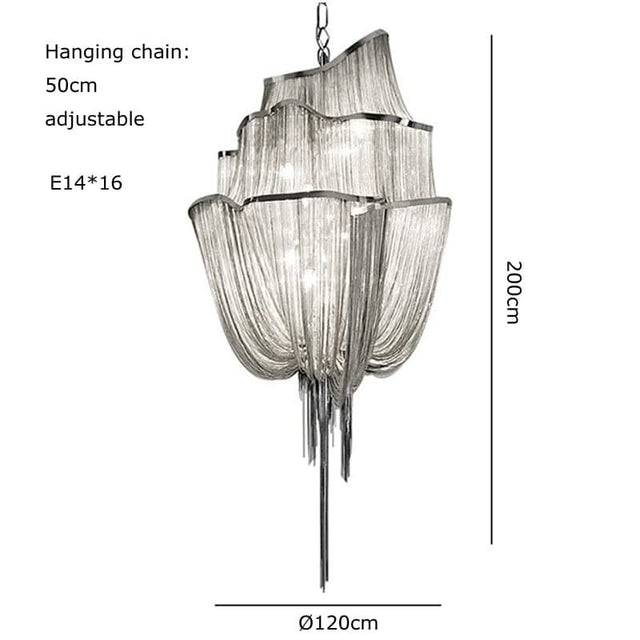 Tassels Chandelier: Decorative Lighting | Tassels & Fringe-ChandeliersDecor.com