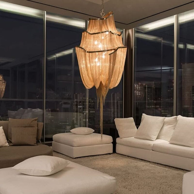 Tassels Chandelier: Decorative Lighting | Tassels & Fringe-ChandeliersDecor.com