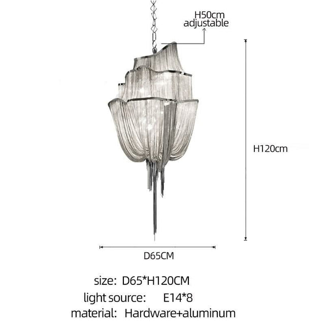 Tassels Chandelier: Decorative Lighting | Tassels & Fringe-ChandeliersDecor.com