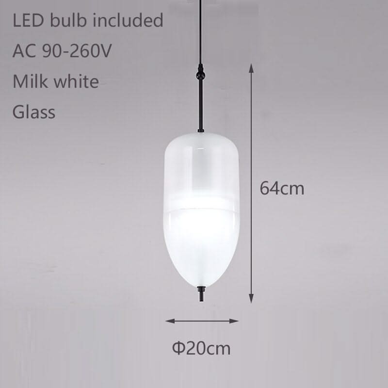 Tear Drops Style Glass Pendant Lights for Living Room-ChandeliersDecor.com