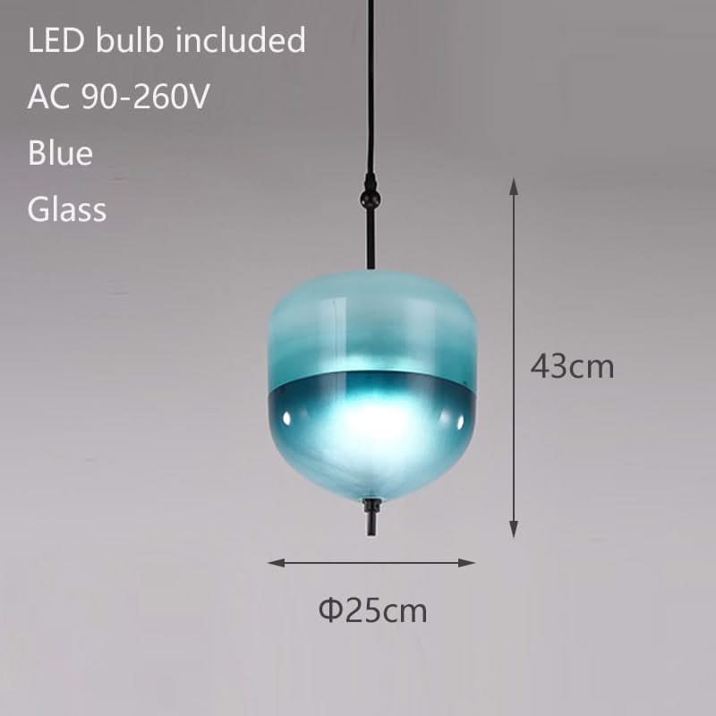 Tear Drops Style Glass Pendant Lights for Living Room-ChandeliersDecor.com