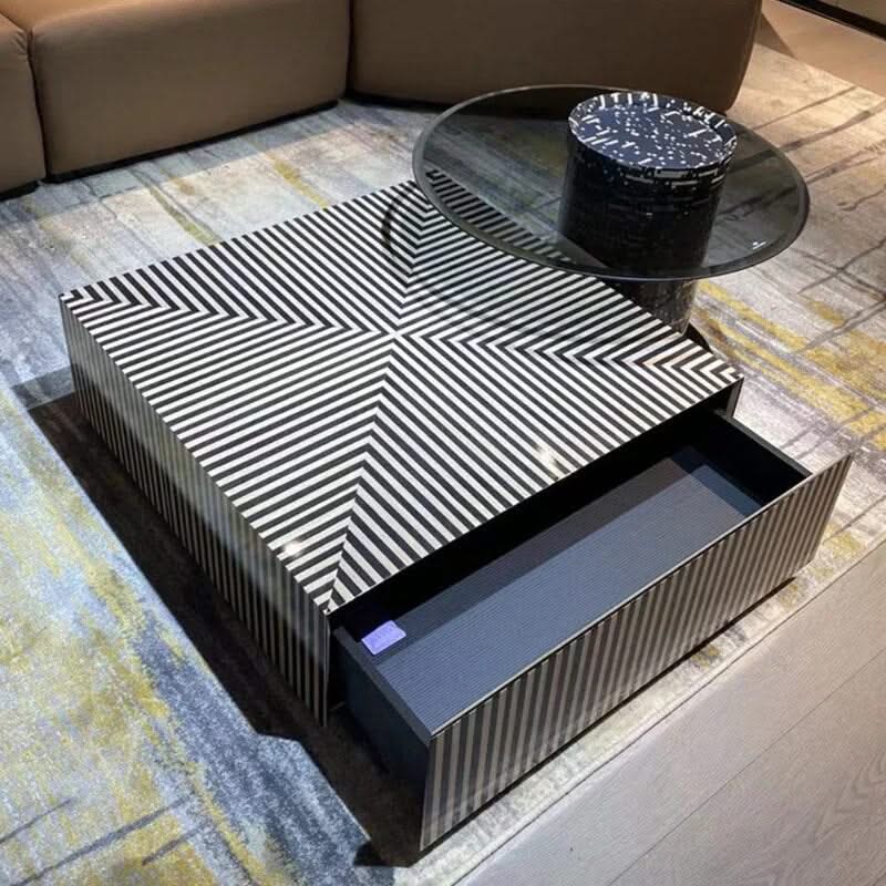 Terning Square Coffee Table-ChandeliersDecor.com