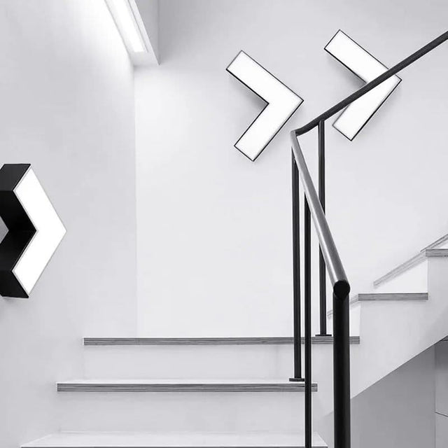 Tetris Arrows Ceiling and Wall LED Lighting-ChandeliersDecor.com