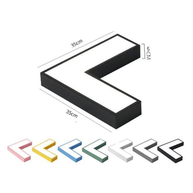 Tetris Arrows Ceiling and Wall LED Lighting-ChandeliersDecor.com