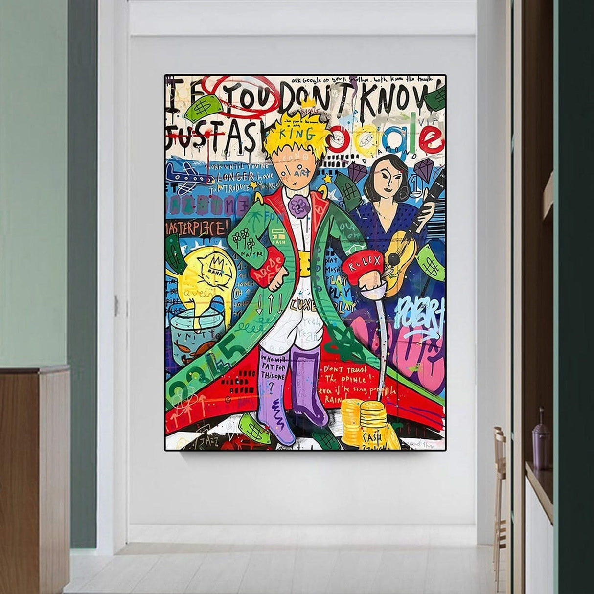 The Little Prince Canvas Wall Art-ChandeliersDecor.com