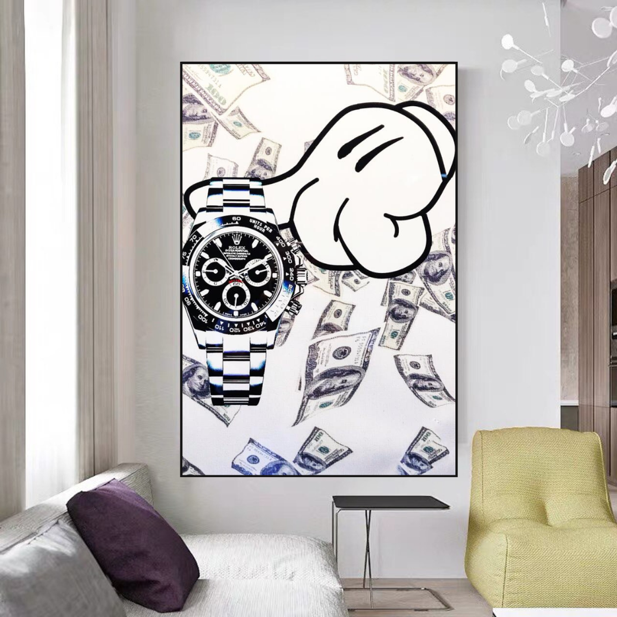 Time is Money Poster - Make Every Second Count-ChandeliersDecor.com