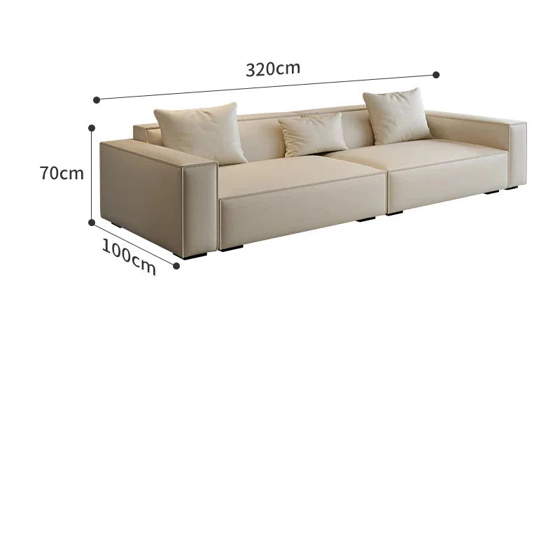 ChandeliersDecor.com-Sofa Set-Tofu Minimalist Lounge Sofa Set
