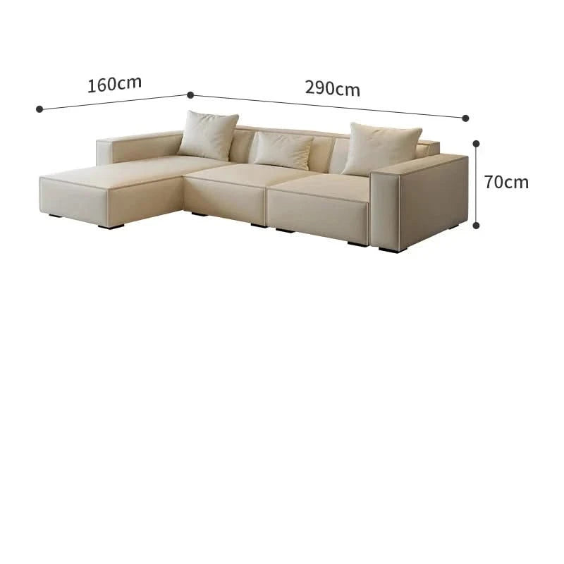 Tofu Minimalist Lounge Sofa Set-ChandeliersDecor.com