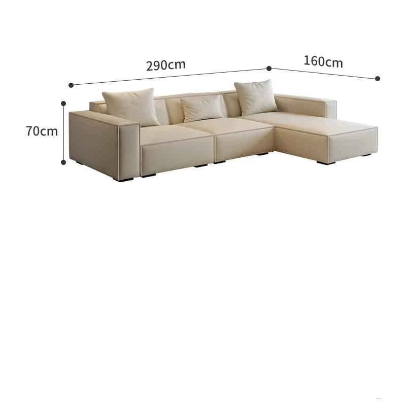 Tofu Minimalist Lounge Sofa Set-ChandeliersDecor.com