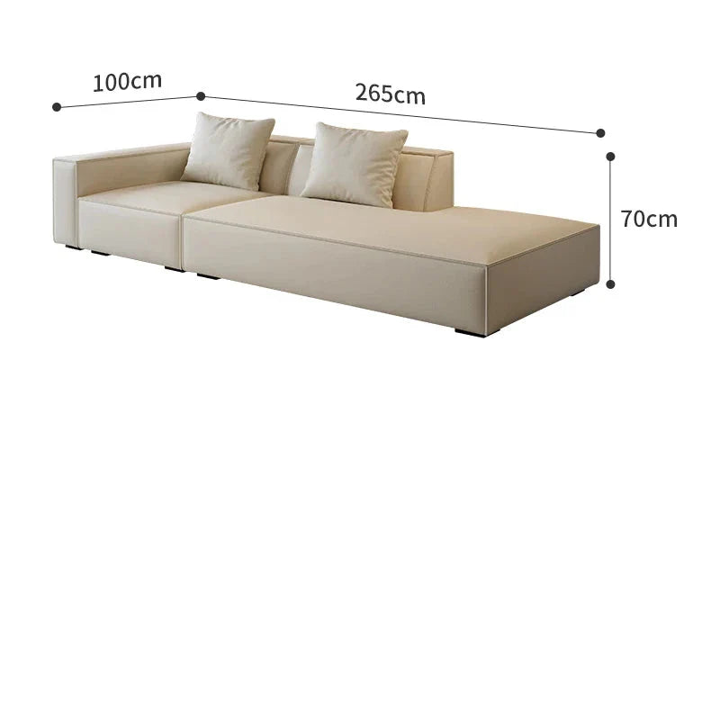 ChandeliersDecor.com-Sofa Set-Tofu Minimalist Lounge Sofa Set