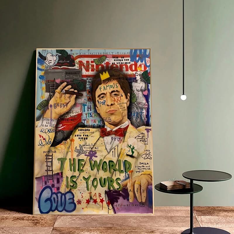 Tony Montana Poster - Official Scarface Merchandise-ChandeliersDecor.com