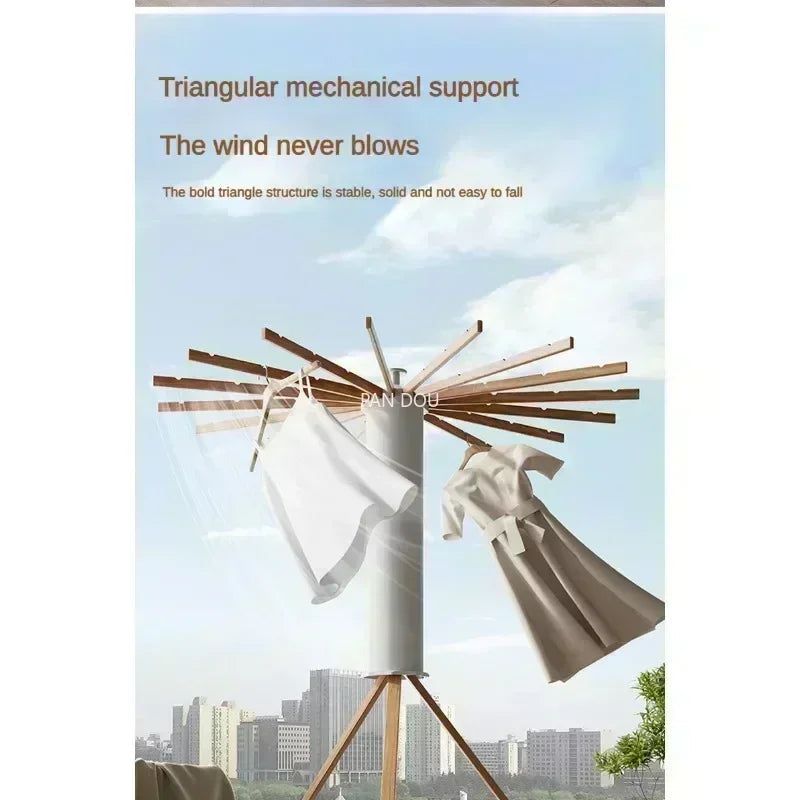 ChandeliersDecor.com-Drying Racks & Hangers-Tripod Clothes Drying Rack