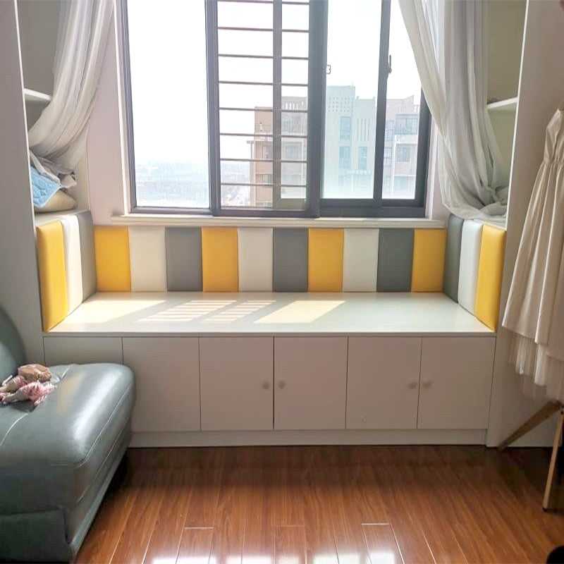 ChandeliersDecor.com-Padded Walls-Tropical Sunrise Kids Wall Padded Safety Cushions